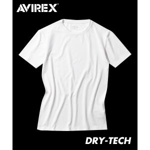 AVIREX アヴィレックス デイリー ドライテック クルーネック Tシャツ 6103500 SS DRY TECH CREW NECK T-SHIRT