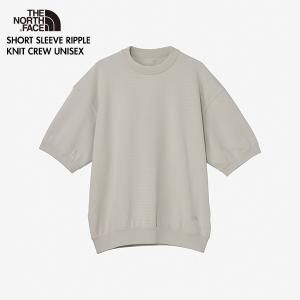 ［2026最新モデル］THENORTHFACE NT12644 ショートスリーブリップルニットクルー ユニセックス