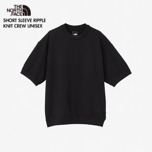 ［2026最新モデル］THENORTHFACE NT12644 ショートスリーブリップルニットクルー ユニセックス