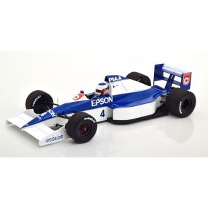 ミニチャンプス 1/18 ティレリ フォード 018 アメリカグランプリ 1990 マルボロステッカ...