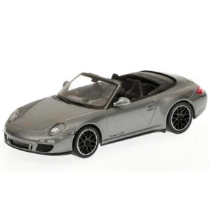 ミニチャンプス 1/43 ポルシェ 911 GTS カブリオレ グレーメタリック 997-2 201...