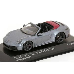 ミニチャンプス 1/43 ポルシェ 911 992 カレラ GTS カブリオレ 2025 グレーメタ...