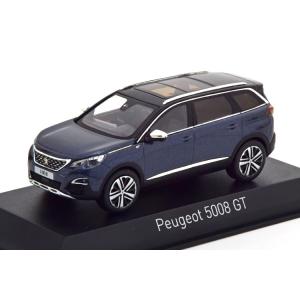 ノレブ 1/43 プジョー 5008 GT ブラック パック 2021 アルテンスグレー