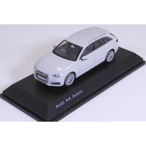 スパーク 1/43 アウディ特注 アウディ A4 Avant B9 ホワイト glacier whi...
