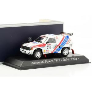ノレブ 1/43 三菱 パジェロ ダカールラリー #213 3位 1992 ホワイト NOREV M...