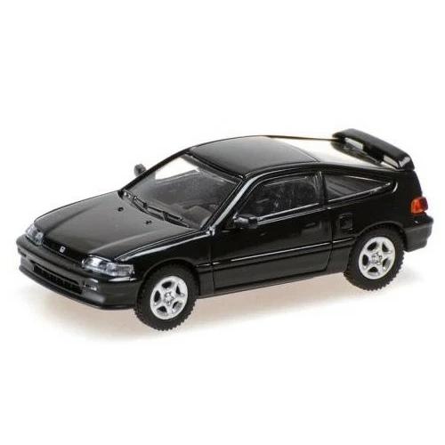 ミニチャンプス 1/87 ホンダ CR-X 1987 ブラック ブラック内装 Minichamps ...