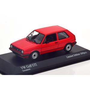 ミニチャンプス 1/43 フォルクスワーゲン ゴルフ 2 GTI 1985 レッド 500台限定