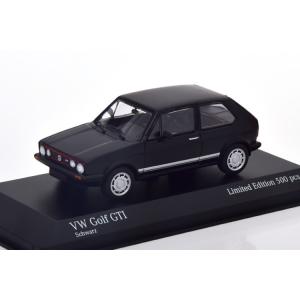 ミニチャンプス 1/43 フォルクスワーゲン ゴルフ MK1 GTI 1983 ブラック