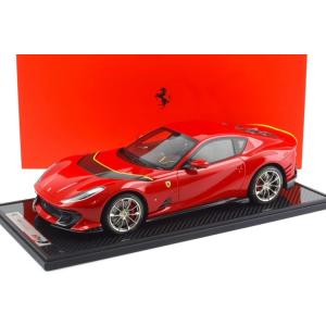 BBR 1/12 フェラーリ 812 コンペティツィオーネ ロッソコルサ322 レッド イエローディテール 100台限定 Ferrari Competizione