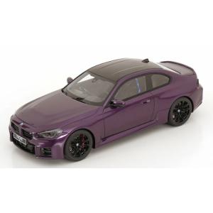 GTスピリット 1/18 BMW M2 2023 パープルメタリック ブラック 1200台限定 GT...