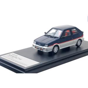 ハイストーリー Hi-Story 1/43 日産 マーチ ターボ 1985 K10 ダークブルー/ホワイト｜reowide-interior