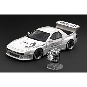 イグニッション モデル 1/18 パンデム RX-7 FC3S ホワイト インタークーラー付 13B...