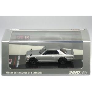 INNO64 1/64 日産 スカイライン 2000 GT-R KPGC10 シルバー Nissan...