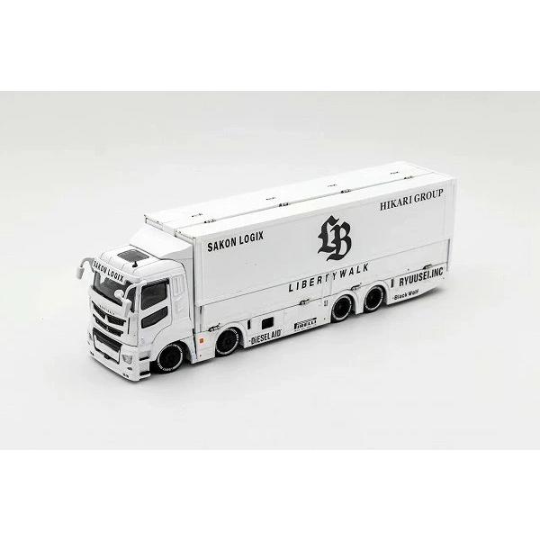 ゲインコーププロダクツ GCD 1/64 三菱 ふそう LB-TRUCKS リバティウォーク トラッ...