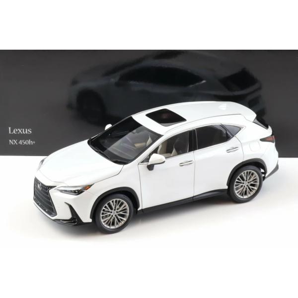 京商 1/18 レクサス NX 450h+ SUV 2022 ソニッククォーツホワイト 開閉 KYO...