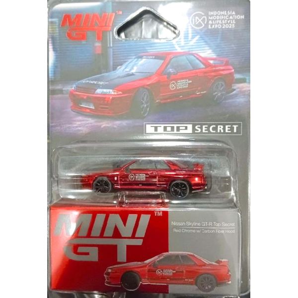 TSM ミニGT 1/64 日産 スカイライン GT-R R32 レッドクローム IMX 2025 ...