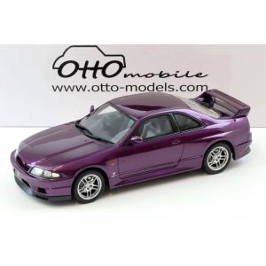 オットーモビル 1/18 ニッサン スカイライン GT-R R33 Vスペック 1995 ミッドナイ...