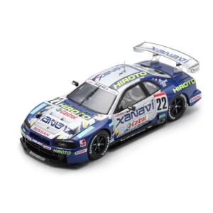 スパーク 1/43 スカイライン GT-R R34 #22 ザナヴィ ヒロト 優勝 Rd.4 GT5...