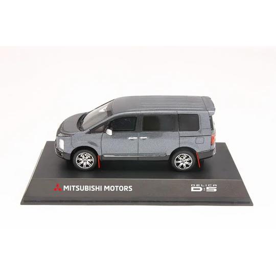 三菱自動車特注 京商 1/43 デリカD:5 グラファイトグレーメタリック/ブラックマイカ Kyos...