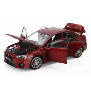 サンスター 1/18 三菱 ランサー エボリューション X 2007 レッドメタリック 開閉 Sun...