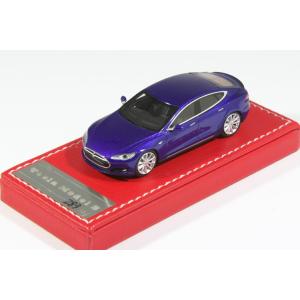 VIP SCALE 1/64 テスラ モデルS P85 ブルー