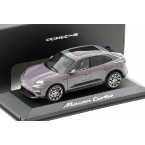 ポルシェ特注 ソリド 1/43 ポルシェ マカン ターボ H2 2024 グレーメタリック Soli...