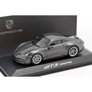 ミニチャンプス 1/43 ポルシェ 911 (992) GT3 ツーリング パッケージ 2021 グレーメタリック