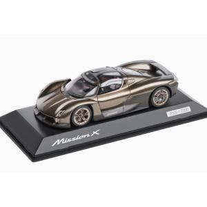 ポルシェ特注 スパーク 1/43 ポルシェ ミッションX ロケットメタリック Spark 1:43 ...