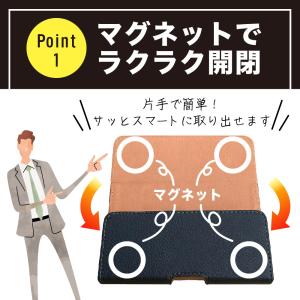 ベルトポーチ スマホ用 メンズ スマホポーチ ...の詳細画像2