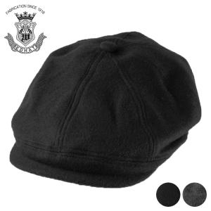 ウールコットン肉厚ビーチクロスキャスケット防寒ヴィンテージ風秋冬