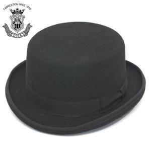 EDHAT エドハット ブラック 黒 ハット 帽子 秋冬 メンズ つば広ハット