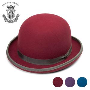 シルクハット 赤 レッド 日本製 ウールフェルト トップハット
