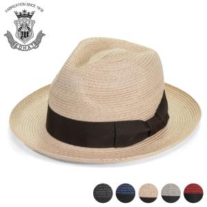 ストローハット メンズ 夏 つば広ハット 帽子 ハット 天然草 ラフィア