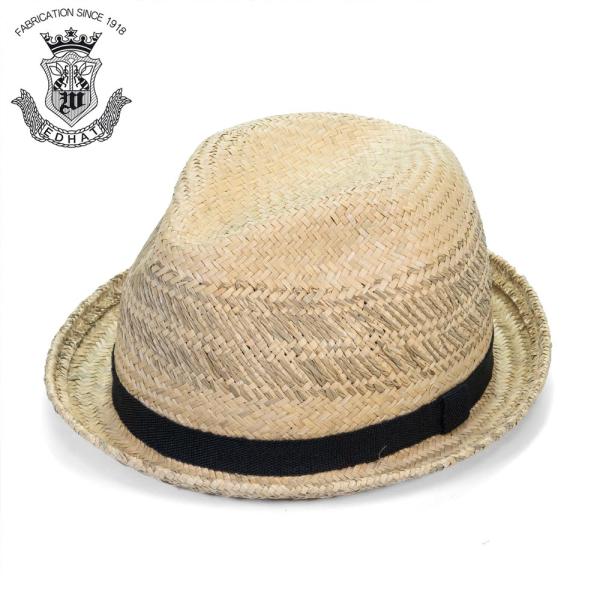 ハット 夏 ストローハット メンズ レディース ユニセックス  帽子 つば 短い 麦わら帽子 EDH...