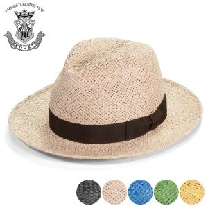 ストローハット メンズ 夏 つば広ハット 帽子 ハット 天然草 ラフィア
