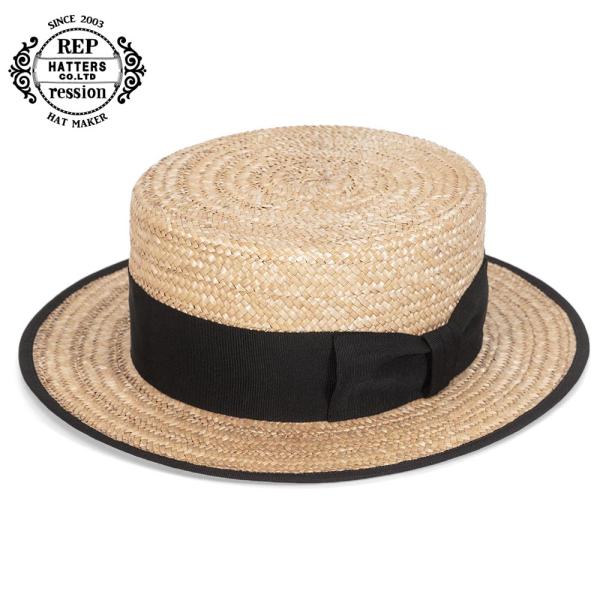 カンカン帽 メンズ 夏 ストローハット 大きいサイズ 小さいサイズ ブランド REPressionH...