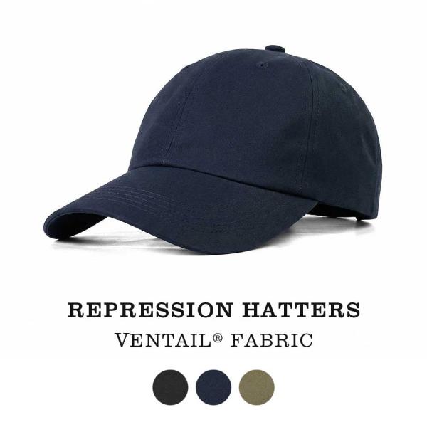 REPRESSION HATTERS　リプレッションハッターズ ローキャップ　ベンタイル　調整可能　...
