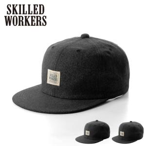 SKILLED WORKERS スキルドワーカーズ デニムキャップ メンズ 帽子