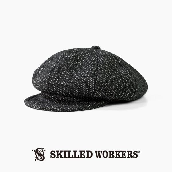 ウールコットン肉厚ビーチクロスキャスケット防寒ヴィンテージ風秋冬メンズ　20251206_1