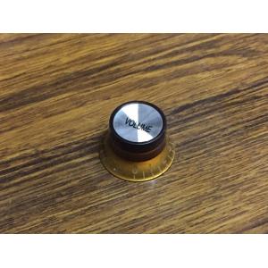 Gibson Style Bell Knob Volume Amber ボリュームノブ アンバー