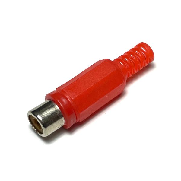 RCA Female Plug Red RCAプラグ メス レッド