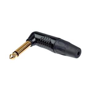 NEUTRIK NP2X-B 1/4モノフォン ストレートプラグ ブラック/金メッキ