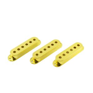 WD MUSIC STRAT  PICKUP COVERS GOLD (SET OF 3) ストラト用ピックアップカバー ゴールド｜repairgarage