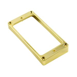 WD MUSIC Metal Humbucker Pickup Mounting Ring HIGH FLAT - GOLD メタルエスカッション フラットトップ ブリッジ用 ゴールド｜repairgarage