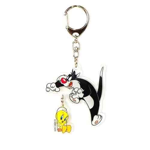 ルーニーテューンズ キーホルダー シルベスター LooneyTunes アメリカン雑貨 アメリカン ...
