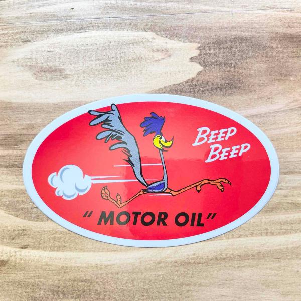 ロードランナー ステッカー 車 バイク ヘルメット アメリカン雑貨 レーシングステッカー ルーニーテ...