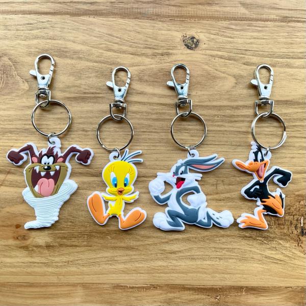 ルーニー・テューンズ　Looney Tunes キーホルダー ラバー アメリカン雑貨 可愛い　バッグ...