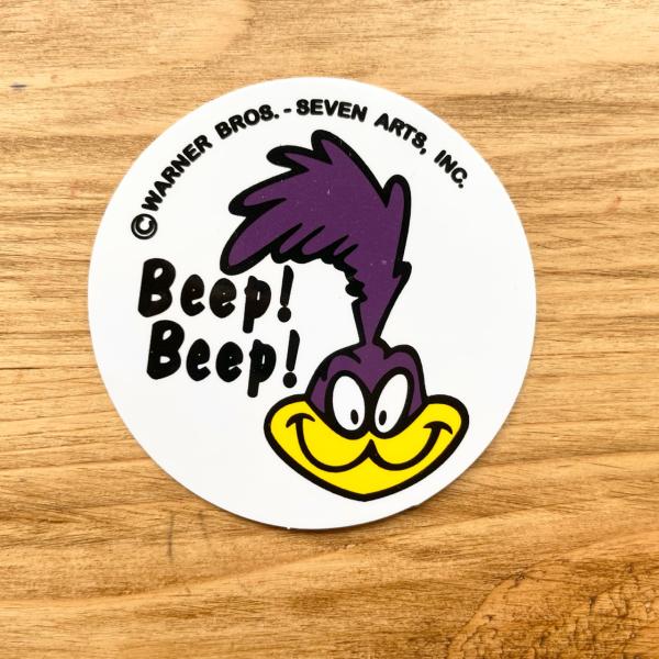 ロードランナー ステッカー 車 バイク ヘルメット アメリカン雑貨 レーシングステッカー ルーニーテ...