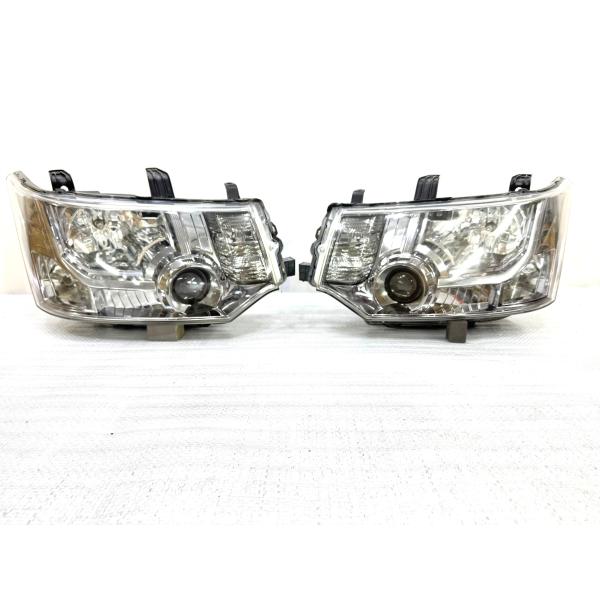 【バラスト付】デリカD5　CV5W　純正HIDヘッドライト左右　KOITO 100-87918　（Z...