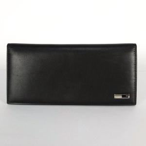 グッチ GUCCI 二つ折り長財布 224183 札入れ グッチシマ メンズ 【中古